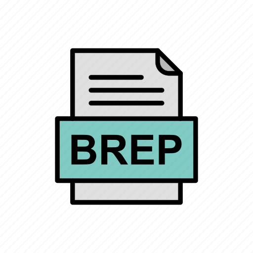 Brep, document, file, format icon - Download on Iconfinder