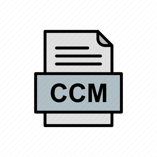 Ccm, document, file, format icon - Download on Iconfinder
