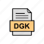 dgk, document, file, format 