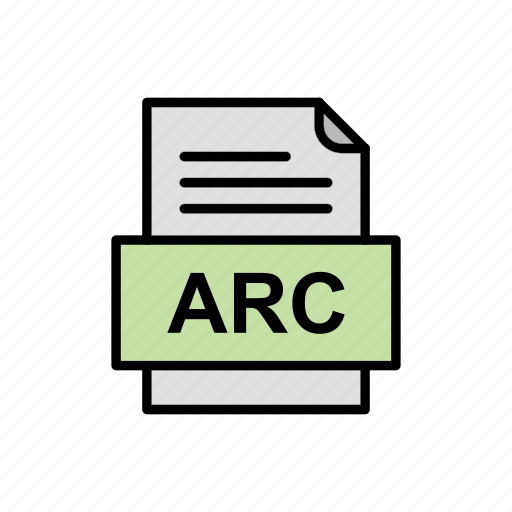 Arc, document, file, format icon - Download on Iconfinder