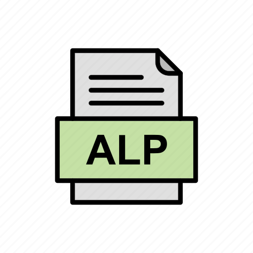 Alp, document, file, format icon - Download on Iconfinder