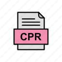 cpr, document, file, format