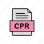 cpr, document, file, format 