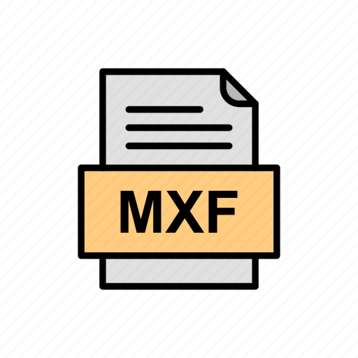 Document, file, format, mxf icon - Download on Iconfinder