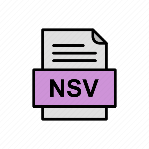 Document, file, format, nsv icon - Download on Iconfinder