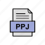 document, file, format, ppj 