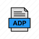 adp, document, file, format
