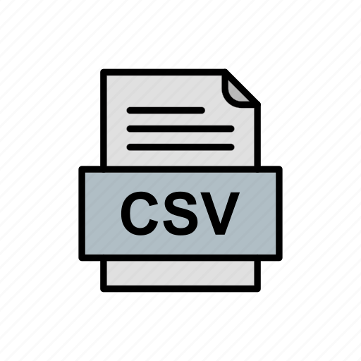 Csv, document, file, format icon - Download on Iconfinder