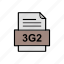 3g2, document, file, format 