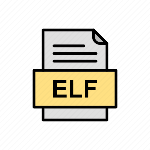 Document, elf, file, format icon - Download on Iconfinder
