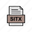 document, file, format, sitx 