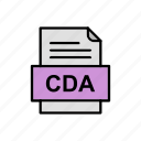 cda, document, file, format