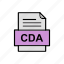 cda, document, file, format 