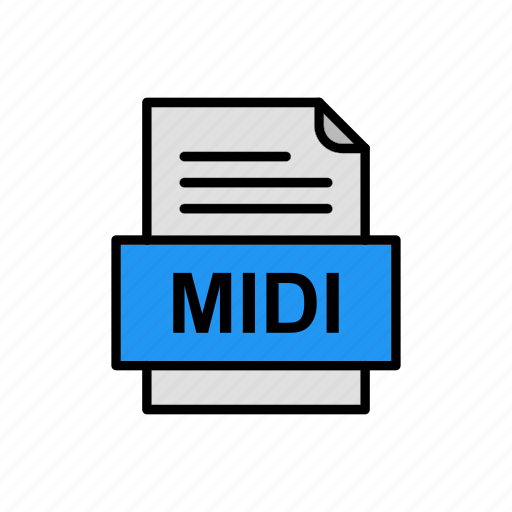 Document, file, format, midi icon - Download on Iconfinder