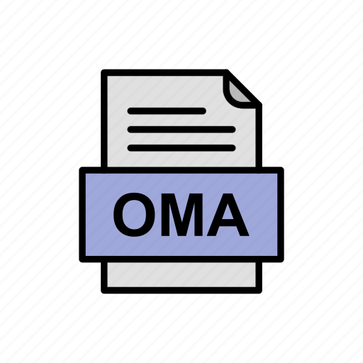 Document, file, format, oma icon - Download on Iconfinder