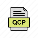 document, file, format, qcp