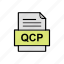 document, file, format, qcp 