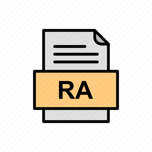Document, file, format, ra icon - Download on Iconfinder