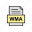 document, file, format, wma 