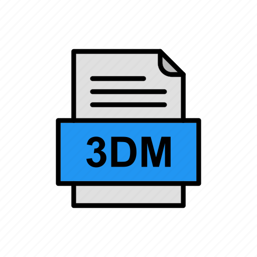 3dm, document, file, format icon - Download on Iconfinder