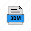 3dm, document, file, format 