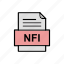 document, file, format, nfi 