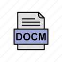 docm, document, file, format