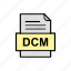 dcm, document, file, format 