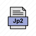 document, file, format, jp2