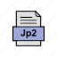 document, file, format, jp2 
