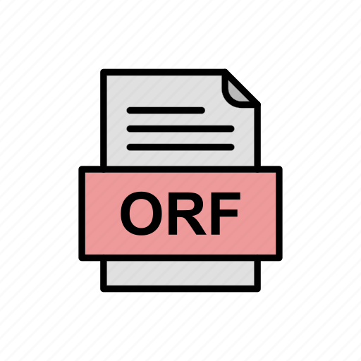 Document, file, format, orf icon - Download on Iconfinder
