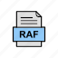 document, file, format, raf 