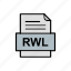 document, file, format, rwl 