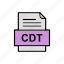 cdt, document, file, format 