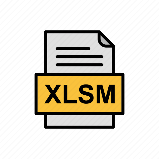 Document, file, format, xlsm icon - Download on Iconfinder