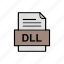 dll, document, file, format 