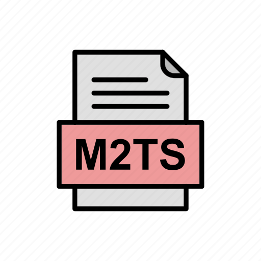 Document, file, format, m2ts icon - Download on Iconfinder