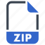 document, extension, file, format, zip 