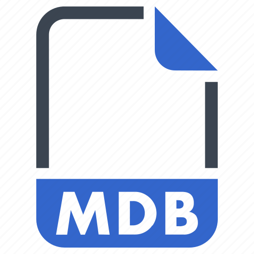 Document, extension, file, format, mdb icon - Download on Iconfinder