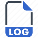 document, extension, file, format, log
