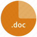 doc, file, format, document, extension, word