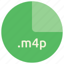 file, format, m4p, multimedia, extension