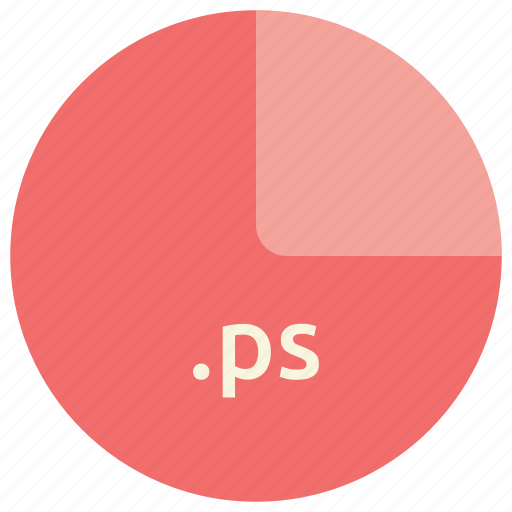 File, format, ps, extension icon - Download on Iconfinder