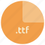 file, format, ttf, extension 