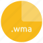 file, format, wma, multimedia, audio, extension 