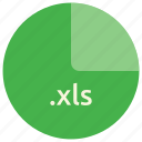 file, format, xls, extension, open, standard