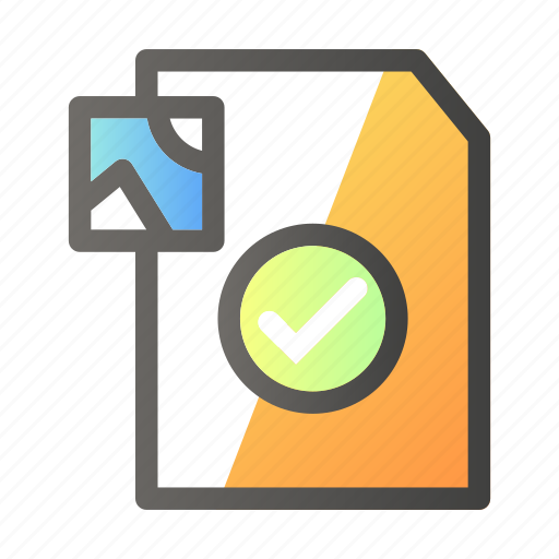 Approve, data, document, file management, image icon - Download on Iconfinder