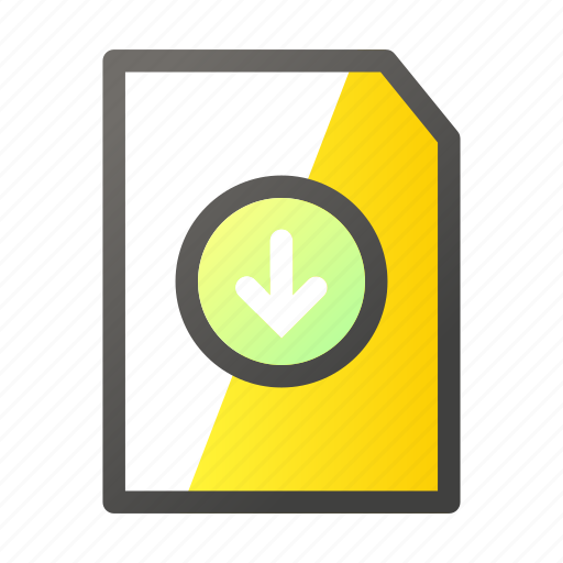 Data, document, download, file, file management icon - Download on Iconfinder