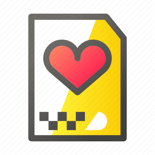 Archive, data, document, file management, love icon - Download on Iconfinder