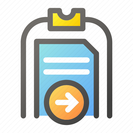 Clipboard, data, document, file management, right icon - Download on Iconfinder